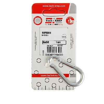 Карабин пожарный М6х60 DIN 5299 Tech-Krep/Zitar 102747