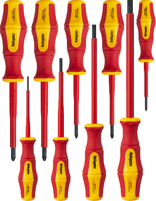 Набор отверток диэлектрических NHT-Оtd03-H9 (9шт) Navigator 95 264