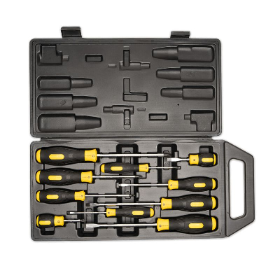 Набор отверток кейс (10 предметов) (09904) SHTOK 376359