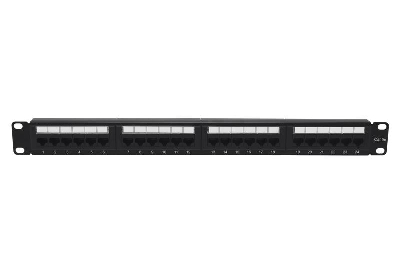 Патч-панель 19дюйм 1U кат.5E неэкранир. 24 порта RJ-45 Dual IDC TOKOV ELECTRIC TKE-PP-5E-1U-24P-UTP
