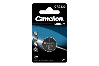 Элемент питания литиевый CR2330 BL-1 (блист.1шт) Camelion 3074