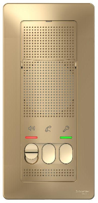 Устройство переговорное (Домофон) Blanca 4.5В настен. титан SE BLNDA000014