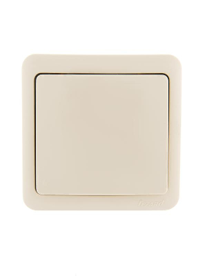 Выключатель 1-кл. 1п ОП Viola 10А IP20 крем. LEZARD 751-0300-100