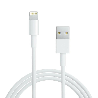Кабель USB для iPhone 5/IPad 4/ipod 5 бел. Rexant 18-1121