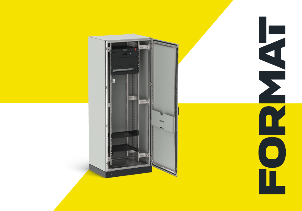 19-дюймовые стойки FORMAT — для профессионального монтажа телекоммуникационного оборудования
