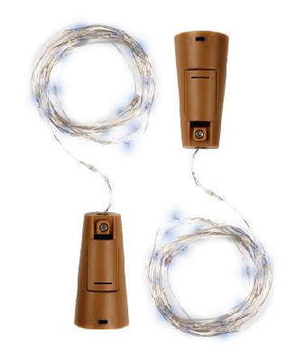 Гирлянда "Пробки" DC-G04-20WS2 20 LED 3х(LR44/LR1154/AG13/G13) в компл. бел. (уп.2шт) ФАZА 5059696