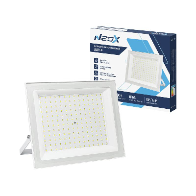 Прожектор светодиодный ДДО-8 150Вт 6500К IP65 15000лм 230В 100лм/Вт бел.NEOX 4690612066684