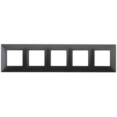 Рамка 5-м 14-5005-05 Elegance антрацит ЭРА Б0034409