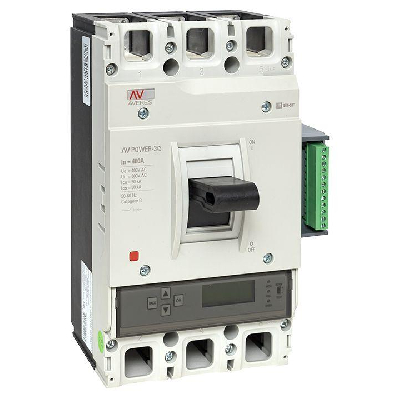 Выключатель автоматический 3п 400А 50кА AV POWER-3/3 ETU6.2 AVERES EKF mccb-33-400-6.2-av